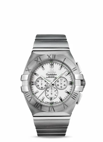 Omega Constellation Co-Axial 41 Chronograph Double Eagle Stainless Steel / White / Bracelet 1514.20.00 (15142000)